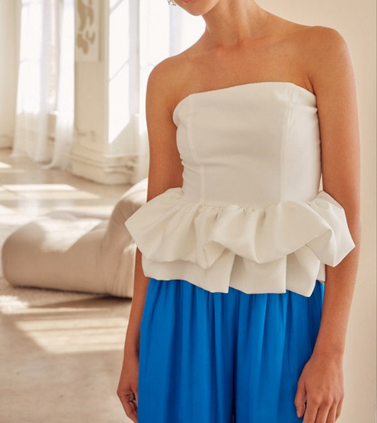 Off Shoulder Ruffle Top