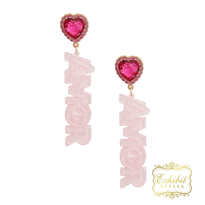 Amor Drop Earrings