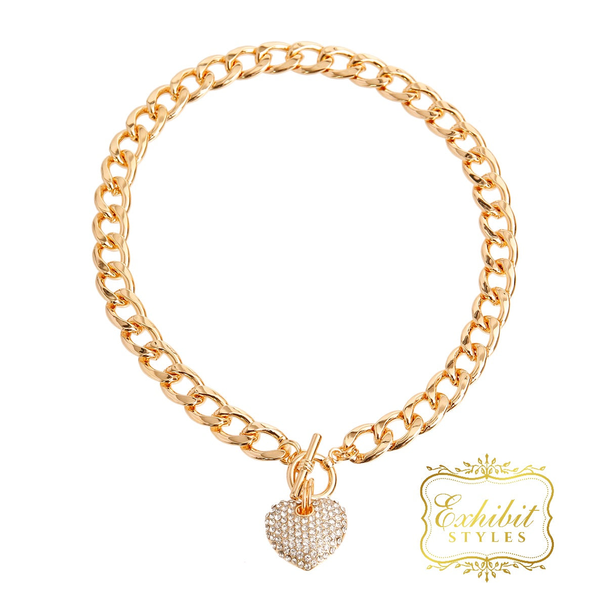 Gold Heart Necklace