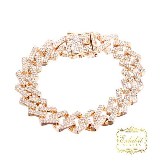 Square Cuban Link Bracelet