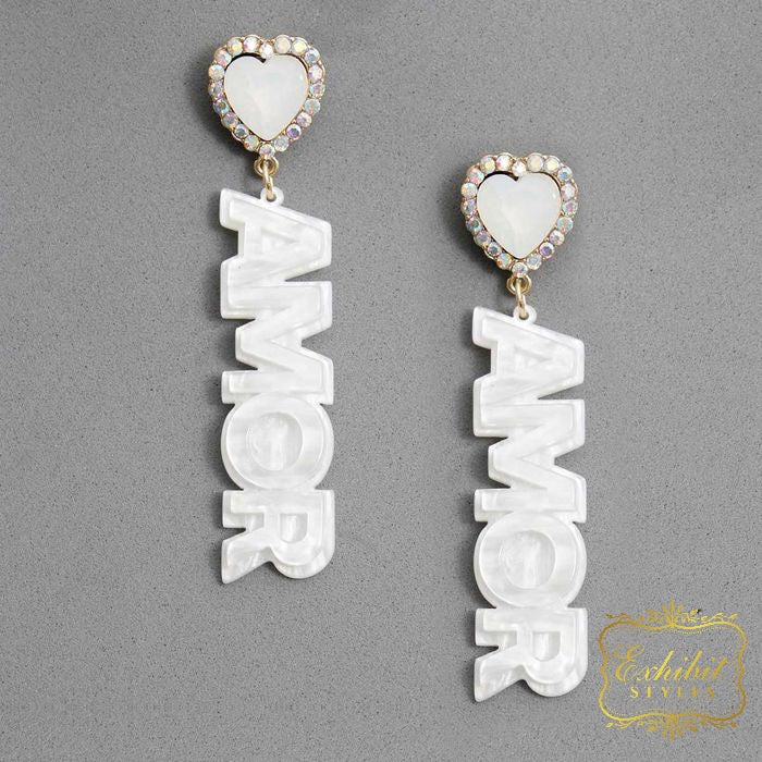 Amor Drop Earrings